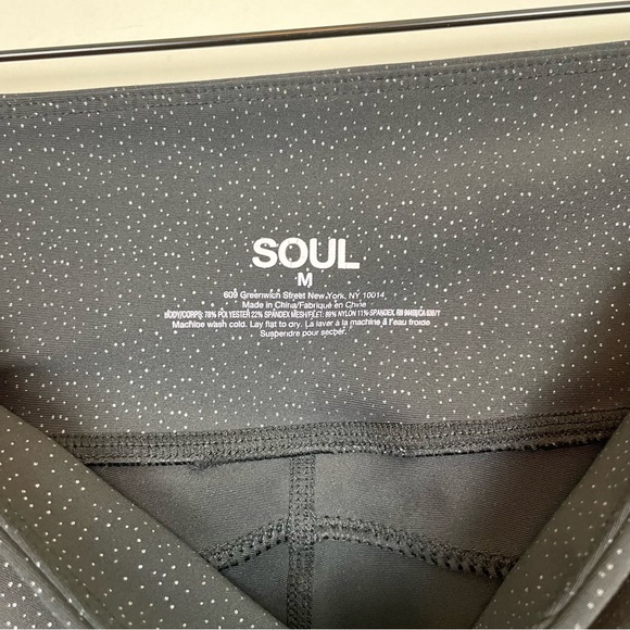Soul by SoulCycle Milestone Reflective Leggings/Tights Size Medium - Picture 4 of 5